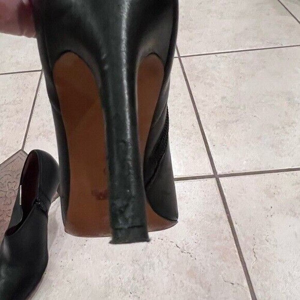 Coach black ankle booties size 10 - Picture 6 of 10